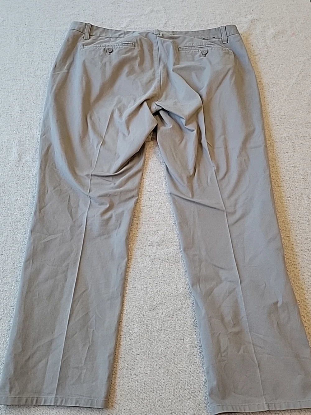 Bonobos Chino Pants‎ Men's 38x30 Slim Gray Straight Leg Pleated Casual Golf